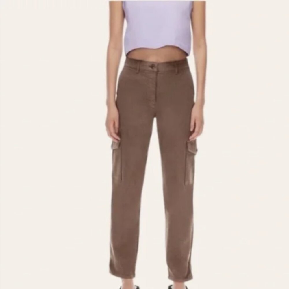Aritzia Brown Cargo Pants